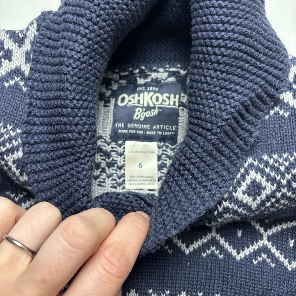 OshKosh‎ B'gosh kids Sweater sz 6